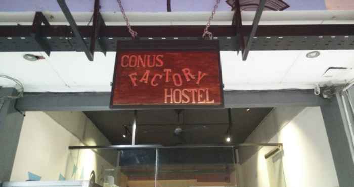 Exterior Conus Factory Hostel