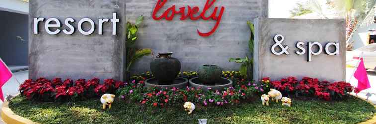 ล็อบบี้ Lovely Resort & Spa