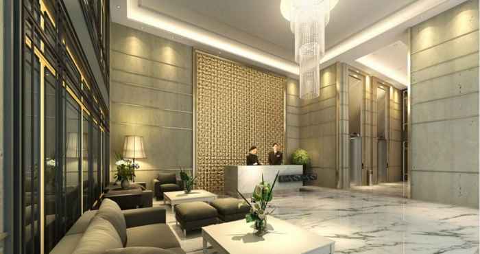 Lobi Diamond Twin Tower Apartment Hotel