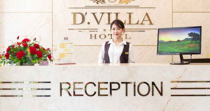 Sảnh chờ D'Villa Hotel Trung Van