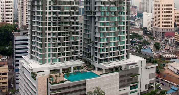 Luar Bangunan One Bedroom Apartment @ Swiss Garden Residence Kuala Lumpur