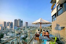 酒吧、咖啡厅和休息室 Mega Light Hotel Nha Trang