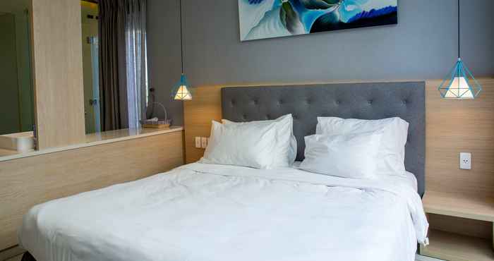 Phòng ngủ An Nhien Hotel Apartment - Oceanami Long Hai