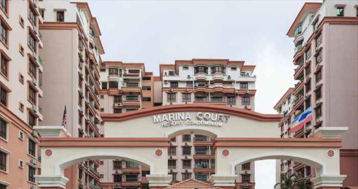 Sảnh chờ AMAZING PLACE Marina Court Condominium by Jesselton Homestay