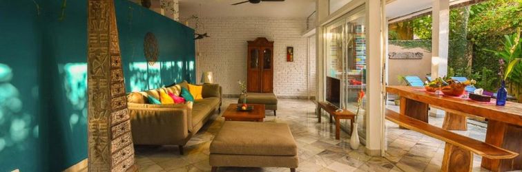 Lobby Villa Senja in the heart of Seminyak