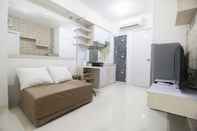 Common Space  2BR at Green Pramuka City Apartment By Travelio