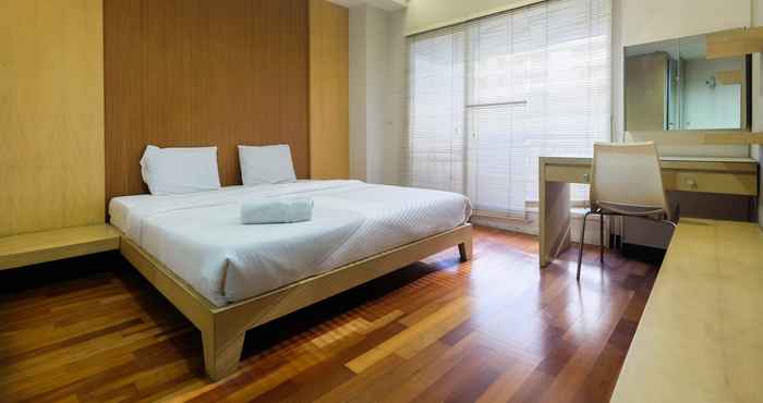 Bedroom Cozy and Spacious 3BR at Poins Square Apartment By Travelio