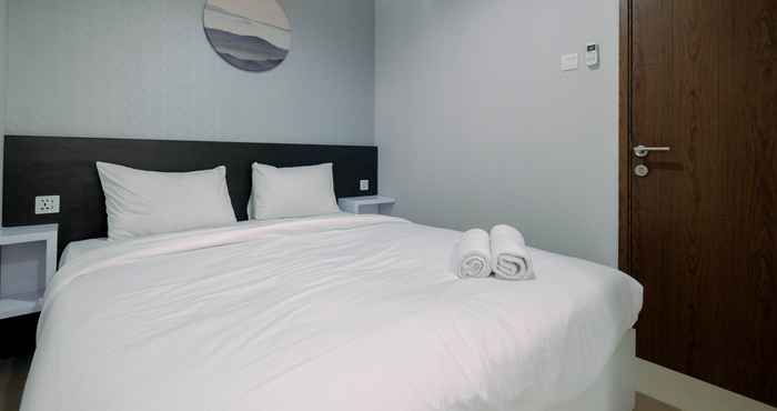 ห้องนอน Brand New 2BR at Northland Ancol Residence Apartment By Travelio