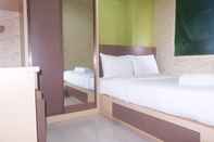 Bedroom Best Price 2BR at Green Pramuka Apartment By Travelio