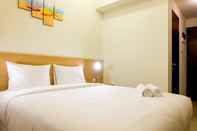 Bedroom Comfy Studio Apartment at Mustika Golf By Travelio