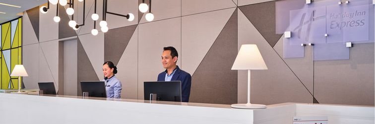 大堂 Holiday Inn Express SINGAPORE SERANGOON by IHG, an IHG Hotel