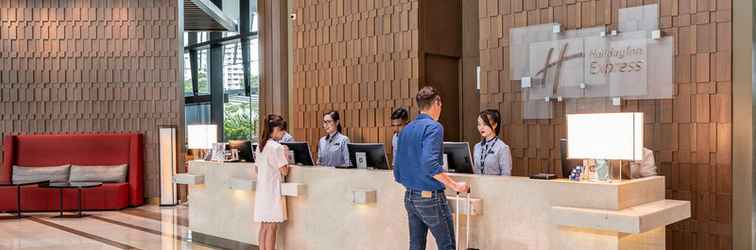 Lobby Holiday Inn Express SINGAPORE CLARKE QUAY, an IHG Hotel