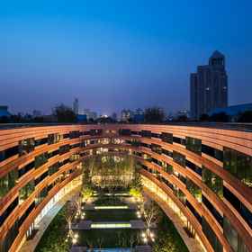 View from Hotel 1 HUALUXE Hotels and Resorts SHANGHAI TWELVE AT HENGSHAN, 상하이 호텔