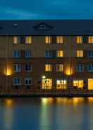 Overlooking the tranquil East Dock Holiday Inn Express CARDIFF BAY, an IHG Hotel