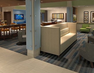 Lobi 2 Holiday Inn Express & Suites DALLAS MARKET CTR - LOVE FIELD, an IHG Hotel