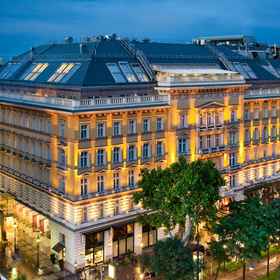 The impressive Grand Hotel Wien facade on Kaerntner Ring, Vienna1Independent (SPHC) GRAND HOTEL WIEN by IHG, an IHG Hotel,德布灵飯店
