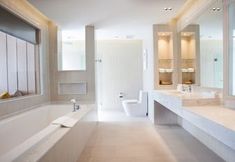 In-room Bathroom 3 Bangsak Merlin Resort