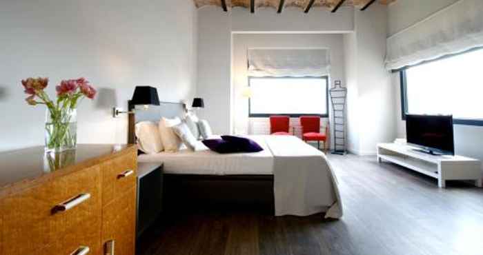 ห้องนอน Deco Apartments Barcelona