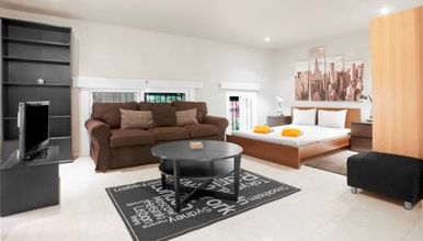 ห้องนอน Exclusive Centric Apartments