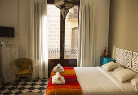 Bedroom Brun Barcelona B&B