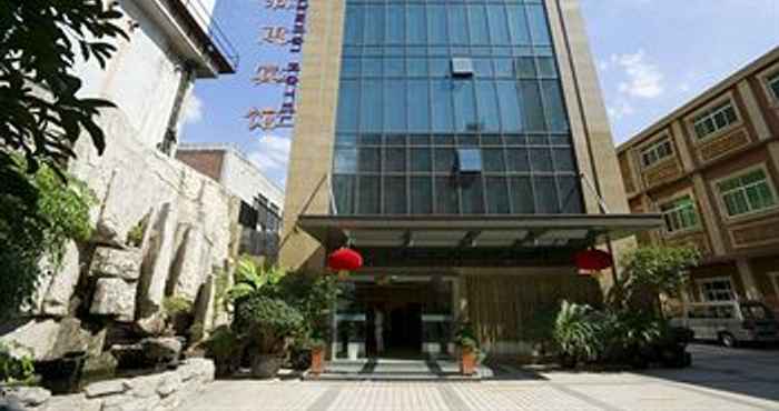 Luar Bangunan Shanghai Xinhui Hotel