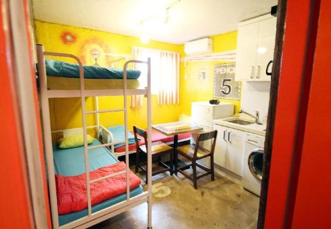 ห้องนอน Pencil 5 Hostel