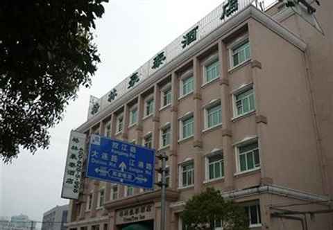 Exterior Greentree Inn Shanghai Jiangpu Business Hotel