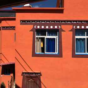 Hotel Exterior 1 Kangdinglam Homestay, Luhuo Xian Hotels