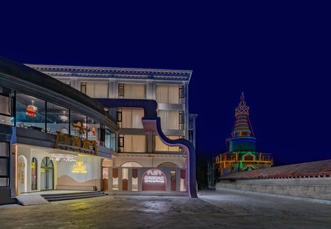 Others Tibetan heart and view resort private soup light luxury hotel