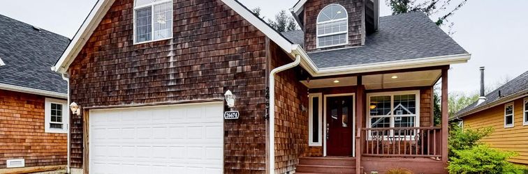 其他 Creekside Home 5 Blocks from the Beach w/ Fireplace, Deck, Firepit, Fast WiFi