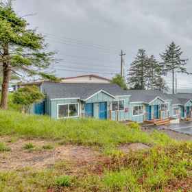 Hotel Exterior 1 Efficiency Kitchenette and Private WiFi - Cozy Studio, Hotel Lincoln County