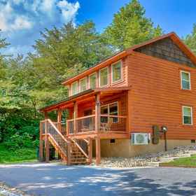 Hotel Exterior 1 Mountain Retreat with Seasonal Pool and Hot Tub - Cozy Escape, The Island in Pigeon Forge Hotels
