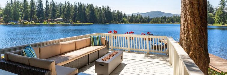 Others Lakefront cottage with docks, kayak, deck, firepit & new grill - drive to skiing