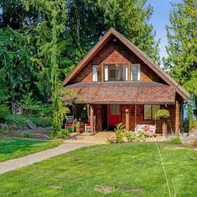 Hotel Exterior1The Hayes Cabin In The Cove,The Evergreen State College飯店