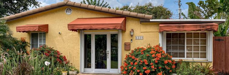 其他 Sunshine Villa Retreat - Unit 1: Modern 2BR Oasis, Beach Access, Fort Lauderdale