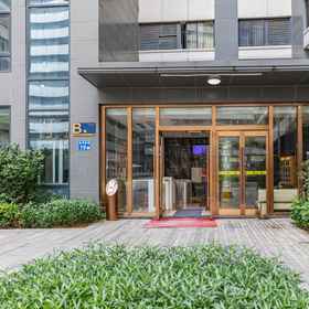 Hotel Exterior 1 Qianyue Residence (Tianjianhui Commercial Plaza, Chebei North Road, Tianhe District, Guangzhou), โรงแรม & ที่พัก 黄埔港站