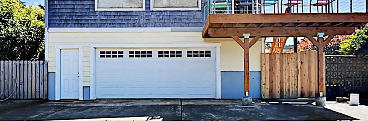 기타 Ocean-view home - private hot tub, outdoor shower, dog-friendly - walk to beach