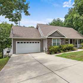 Hotel Exterior 1 Luxury Chalet with Arcade and Deck - Beautiful Mountain Retreat, The Island in Pigeon Forge Hotels