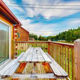 Hotel Interior/Public Areas 1 Downtown cabin with private hot tub, 2 decks, fireplace, grill, streaming, & AC, Pigeon Forge Hotels