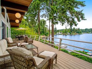 其他 4 Lakefront home with private dock, paddleboat, fast WiFi, deck, grill & W/D