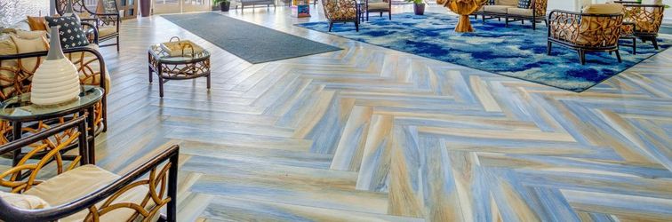 Others Oceanfront condo with private balcony, resort amenities, and movie rental box