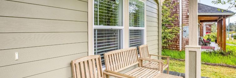 其他 Cozy coastal retreat with deck, grill, firepit, and WiFi - walk to beach