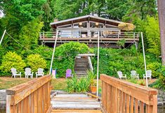 其他 6 Lakefront home with private dock, paddleboat, fast WiFi, deck, grill & W/D