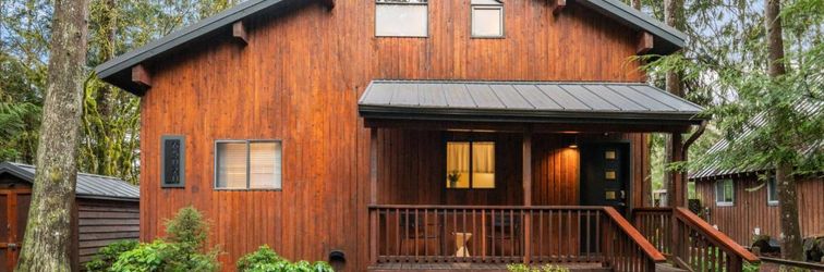 其他 Private Hot Tub and Fire Pit by the Sandy River - Stunning Oasis