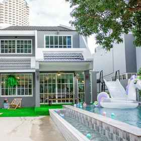 Hotel Exterior1Cozy Beach Access 4BR Pool Villa A1 - VVP26.1,芭堤雅別墅