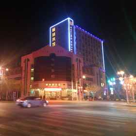 Hotel Exterior1Guazhou Yulin Express Hotel,阿克塞哈萨克族自治县飯店