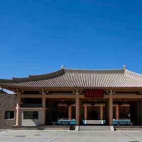 Hotel Exterior1the Silk Road Dunhuang Hotel,阿克塞哈萨克族自治县飯店