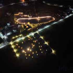 Hotel Exterior 1 Changhe Cloud Resort Village Inn, Luhuo Xian Hotels