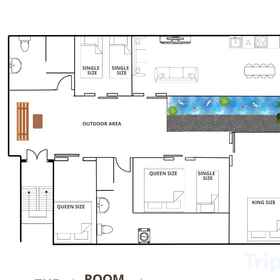 Hotel Exterior1Roof Top 4Br Top Private Floor, China Town, Center，วัดจักรวรรดิราชาวาสวรมหาวิหาร (วัดสามปลื้ม)飯店