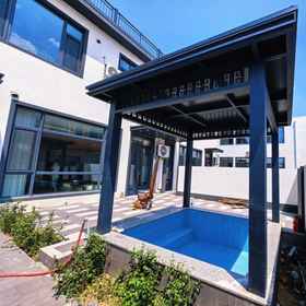 Hotel Exterior 1 Jiuhua Courtyard Wenquan Homestay, 大石桥市 酒店